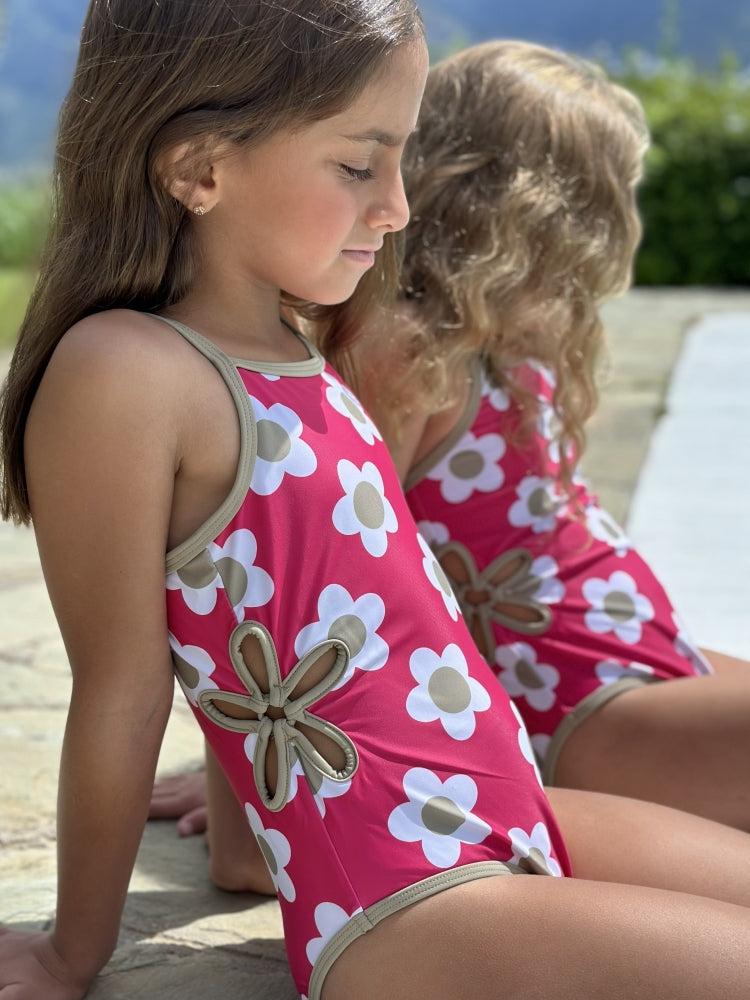 Traje De Baño Fucsia
