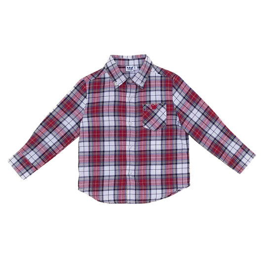 Camisa Roja Navidad a cuadros