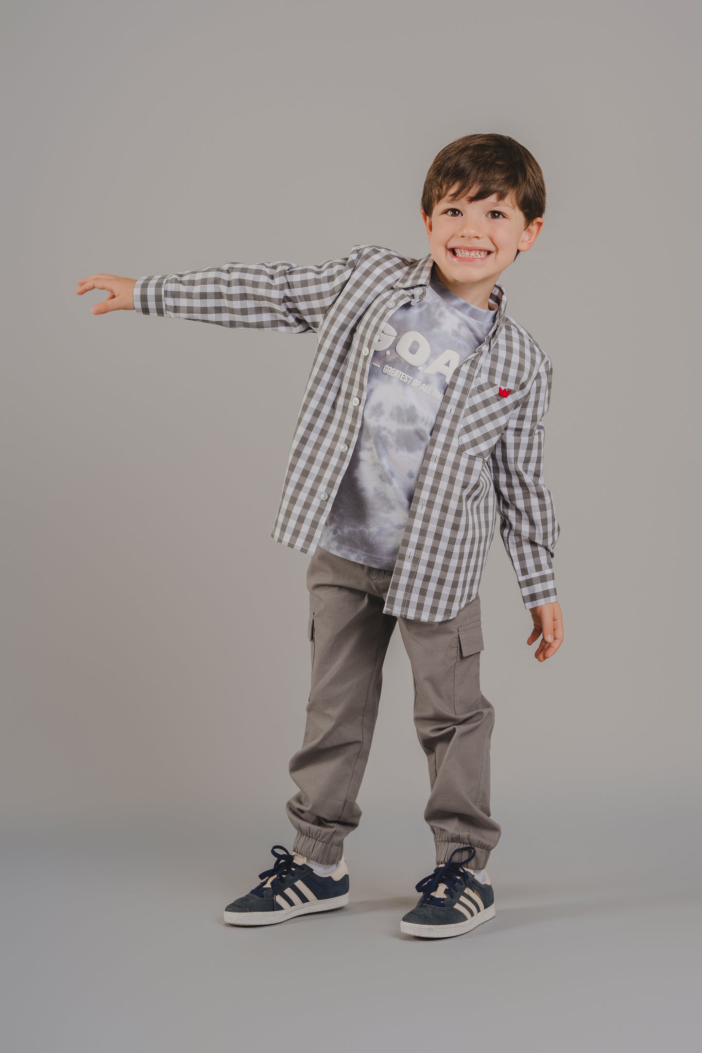 Camisa Gris