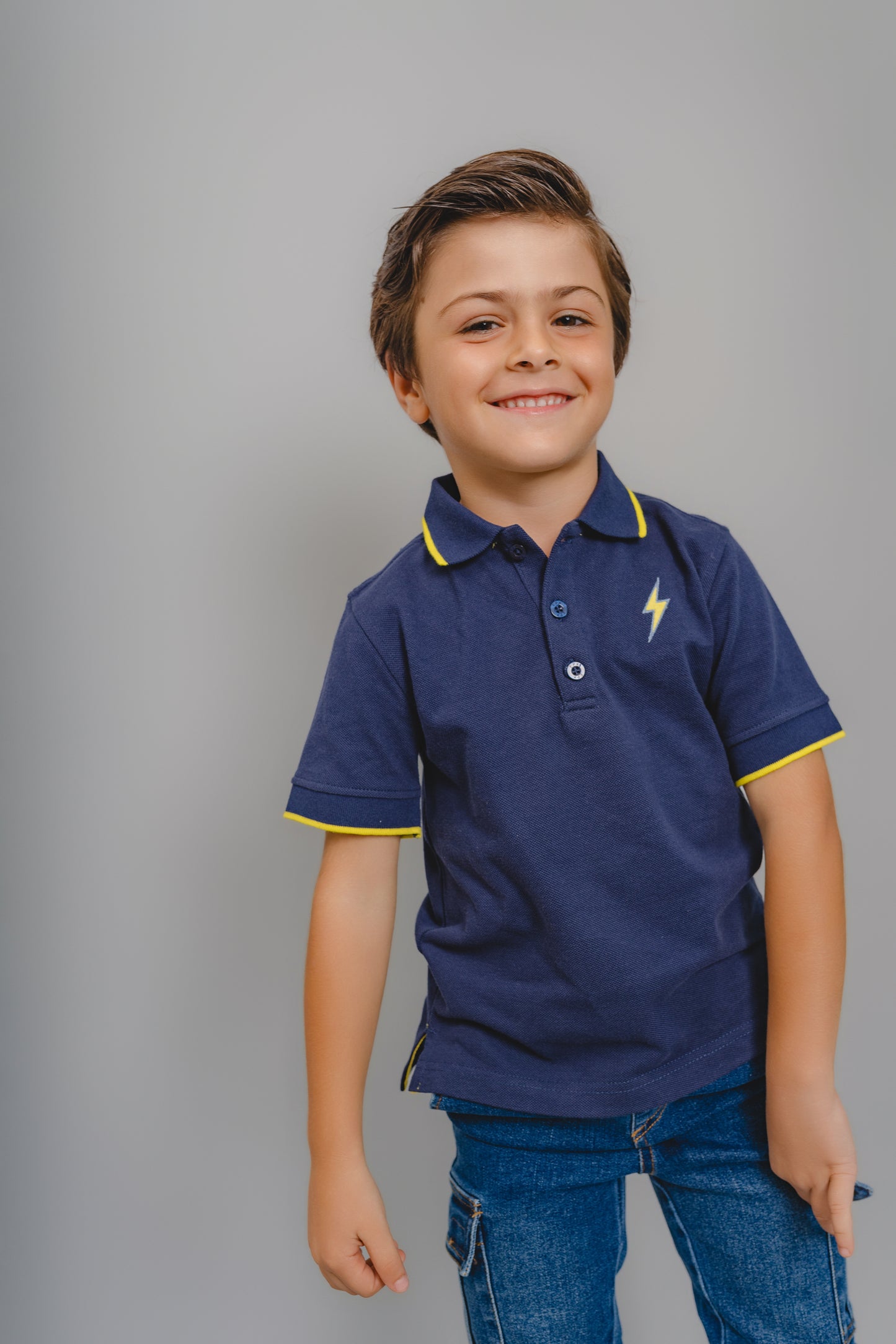 Polo Azul Oscuro