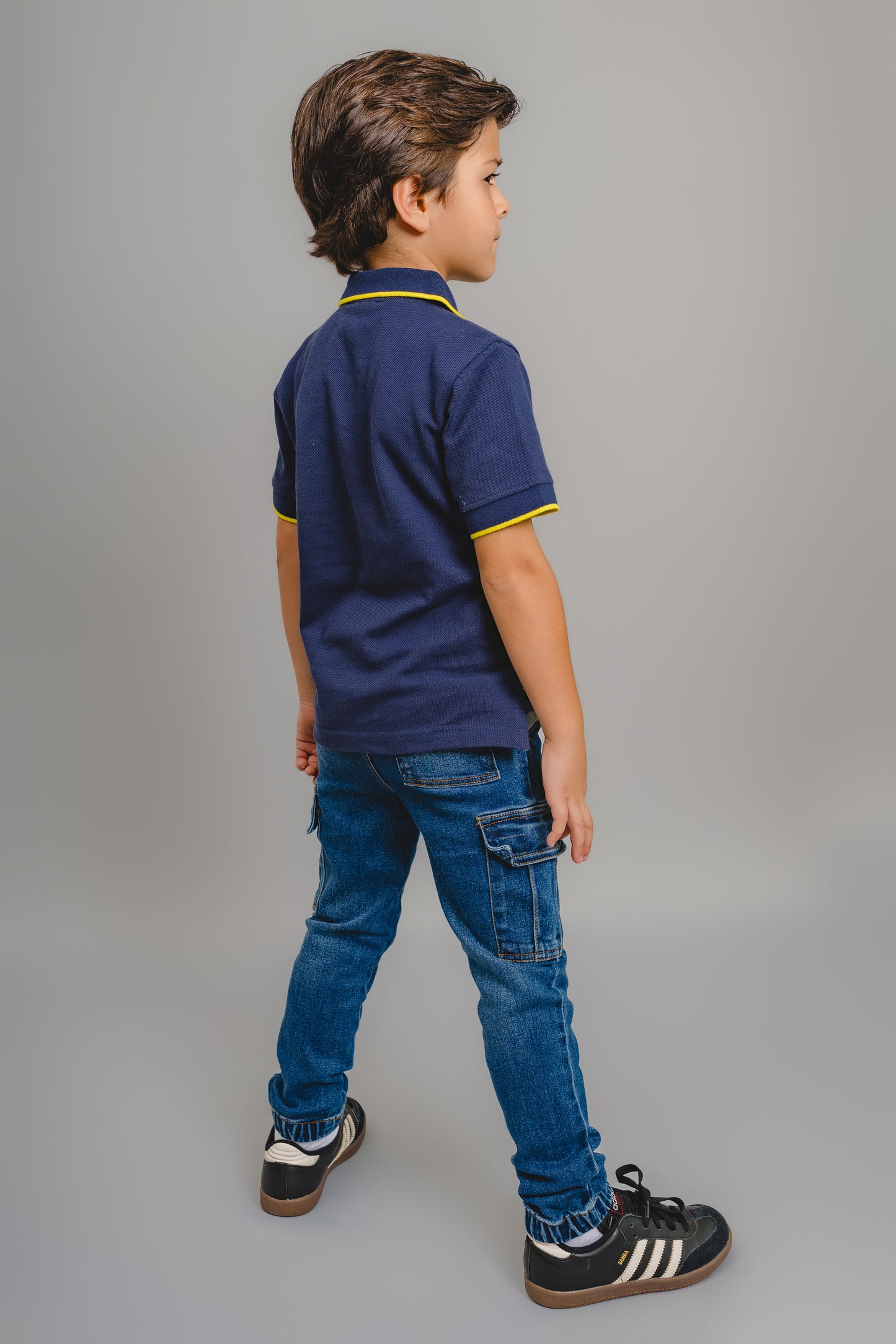 Polo Azul Oscuro