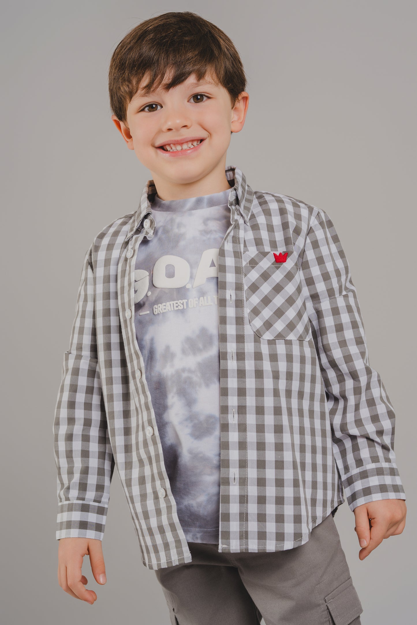 Camisa Gris