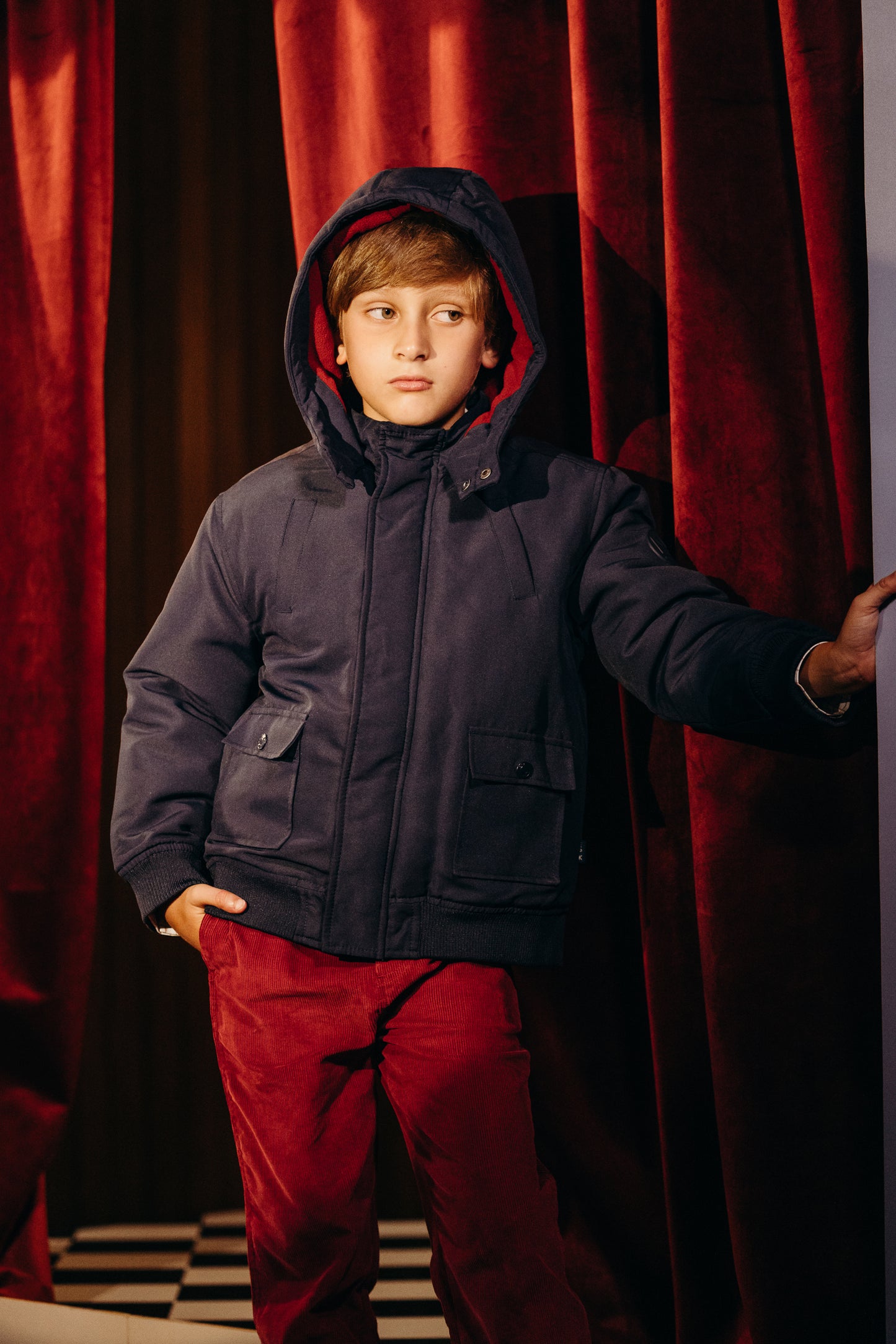 Chaqueta Azul Oscuro