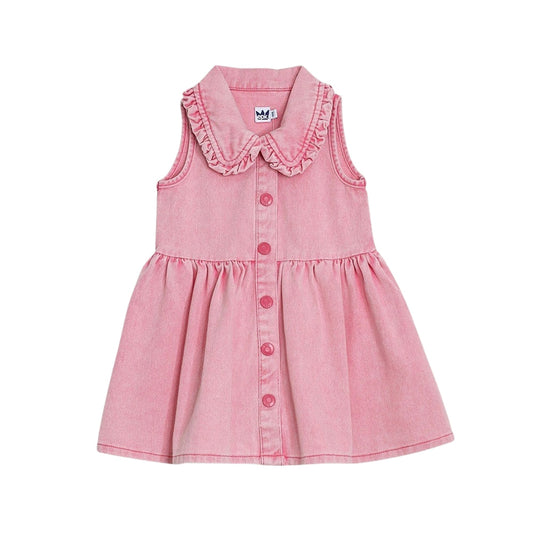 Vestido Jean Frambuesa