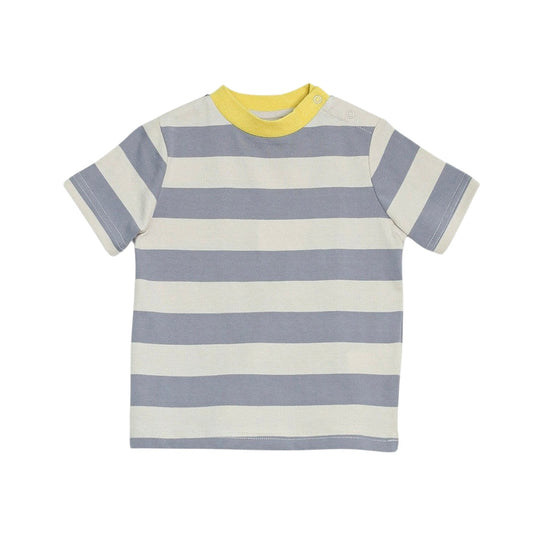 T-Shirt Gris A Rayas