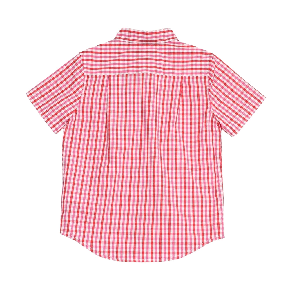 Camisa Roja A Cuadros