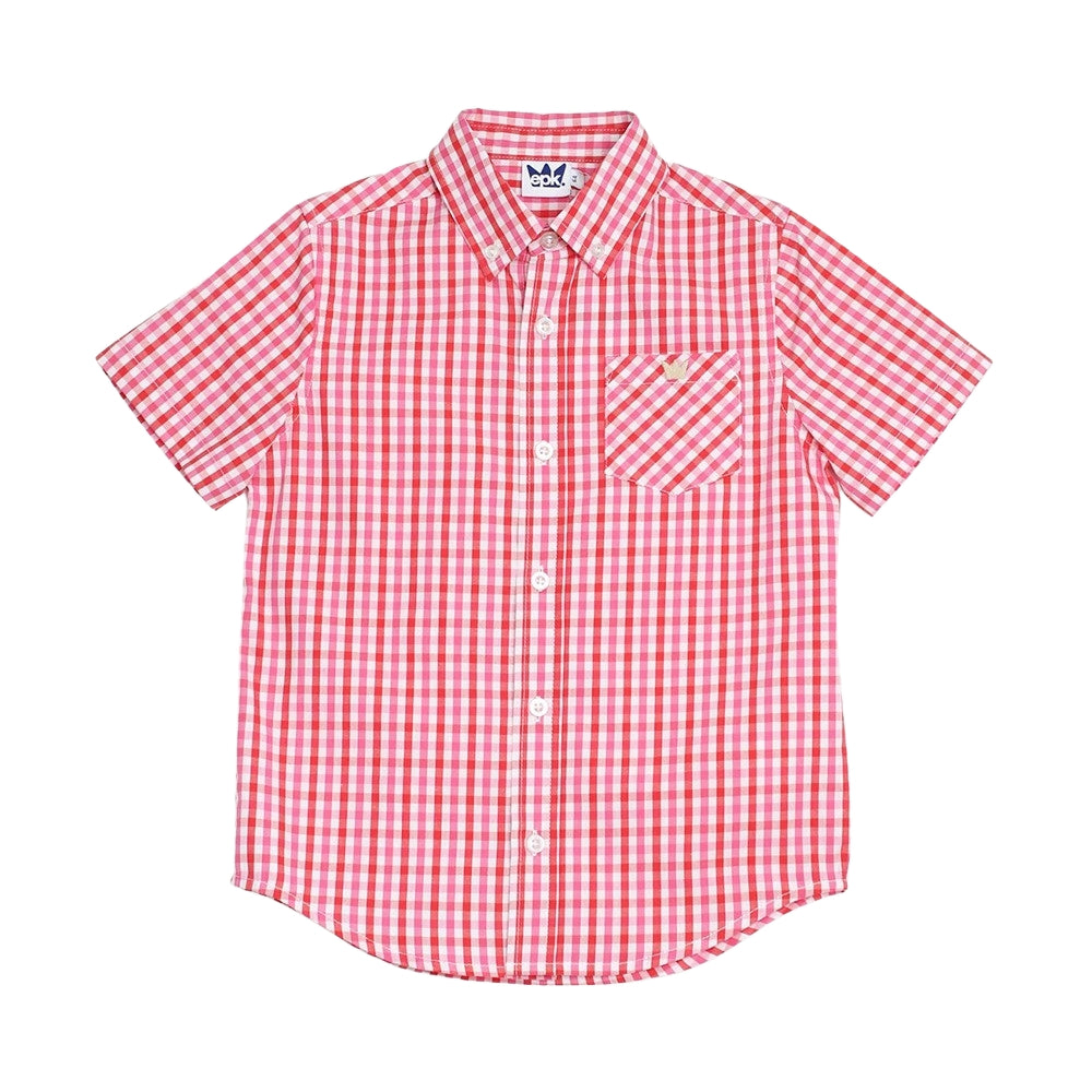 Camisa Roja A Cuadros