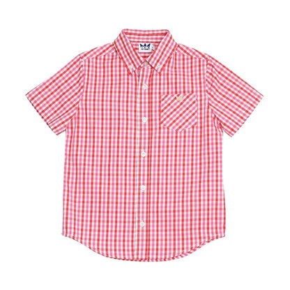 Camisa Roja A Cuadros