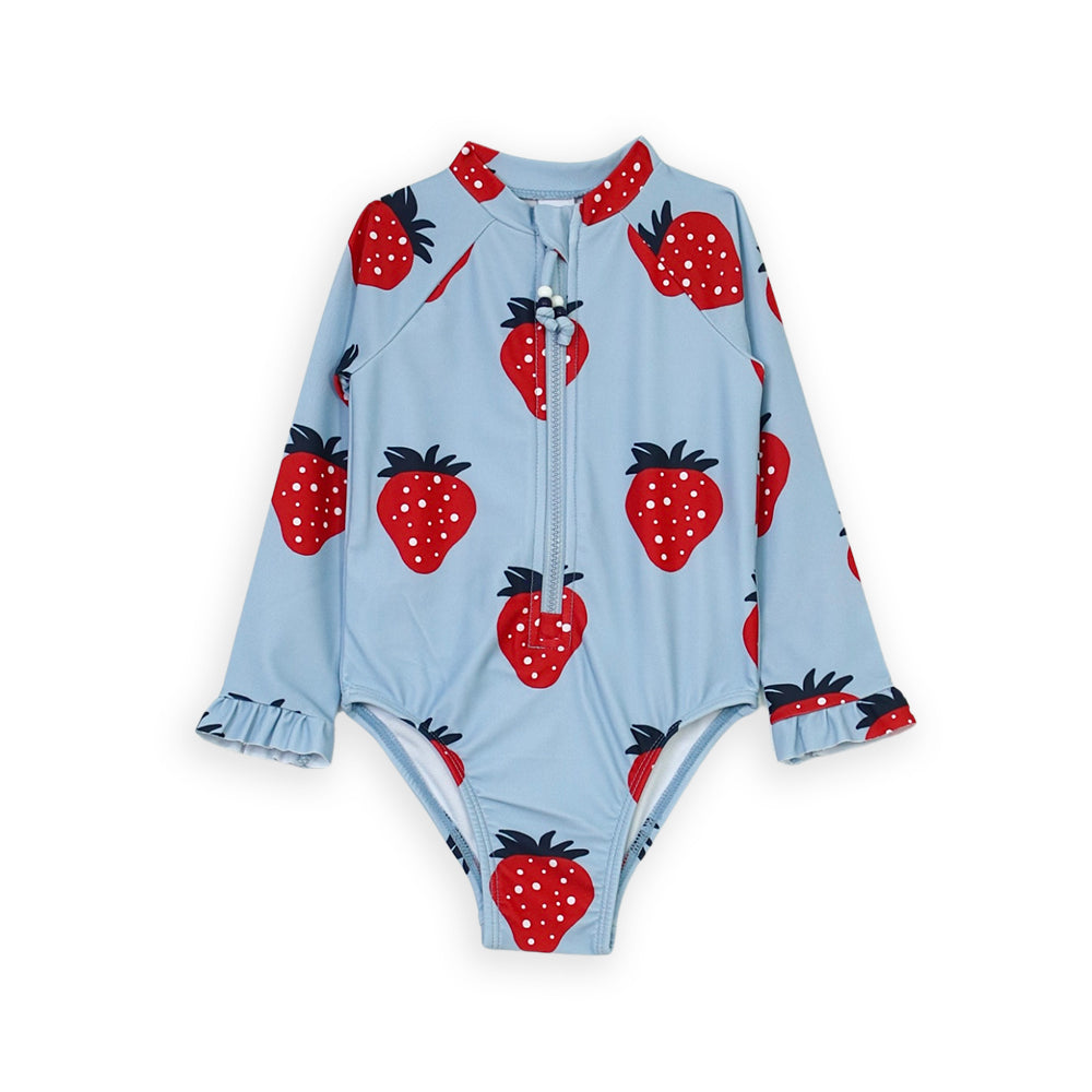 Traje De Baño Celeste