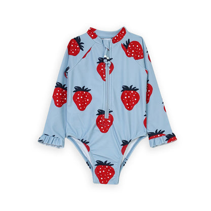 Traje De Baño Celeste
