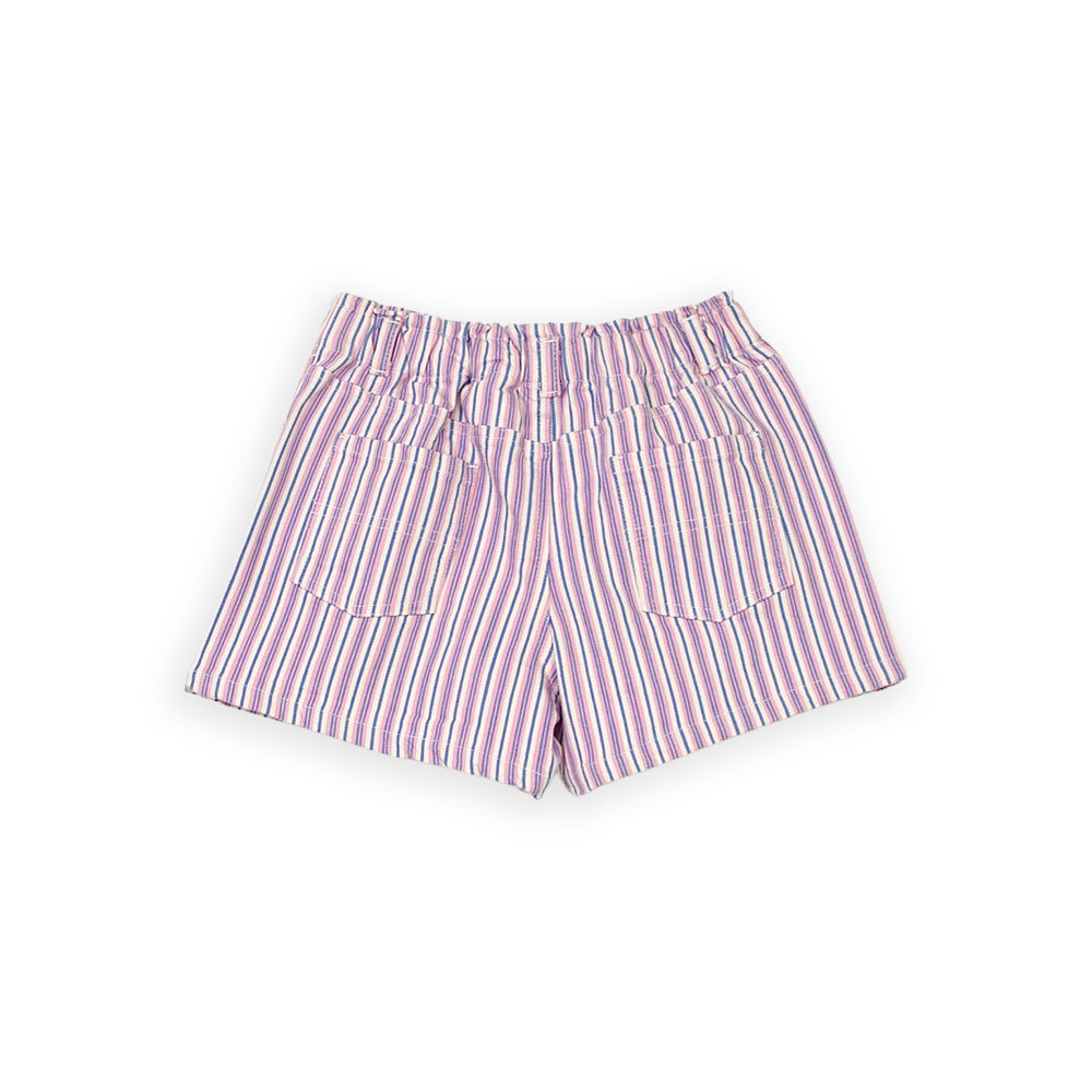 Short Morado A Rayas