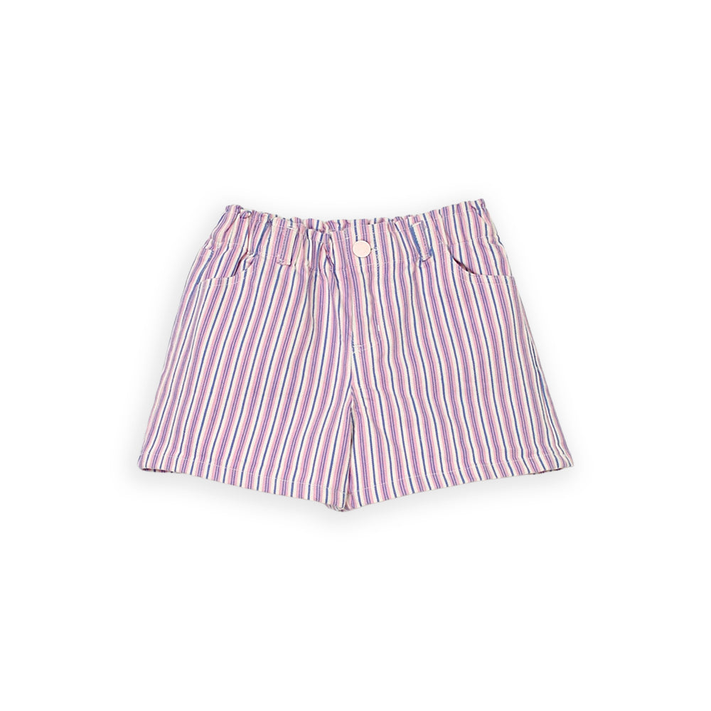 Short Morado A Rayas