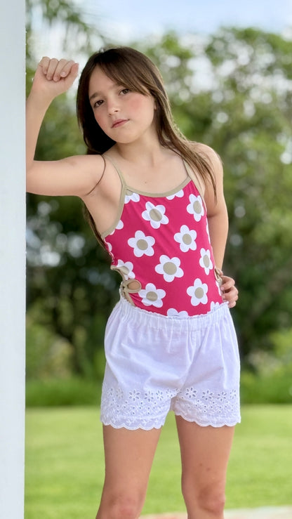 Short Blanco