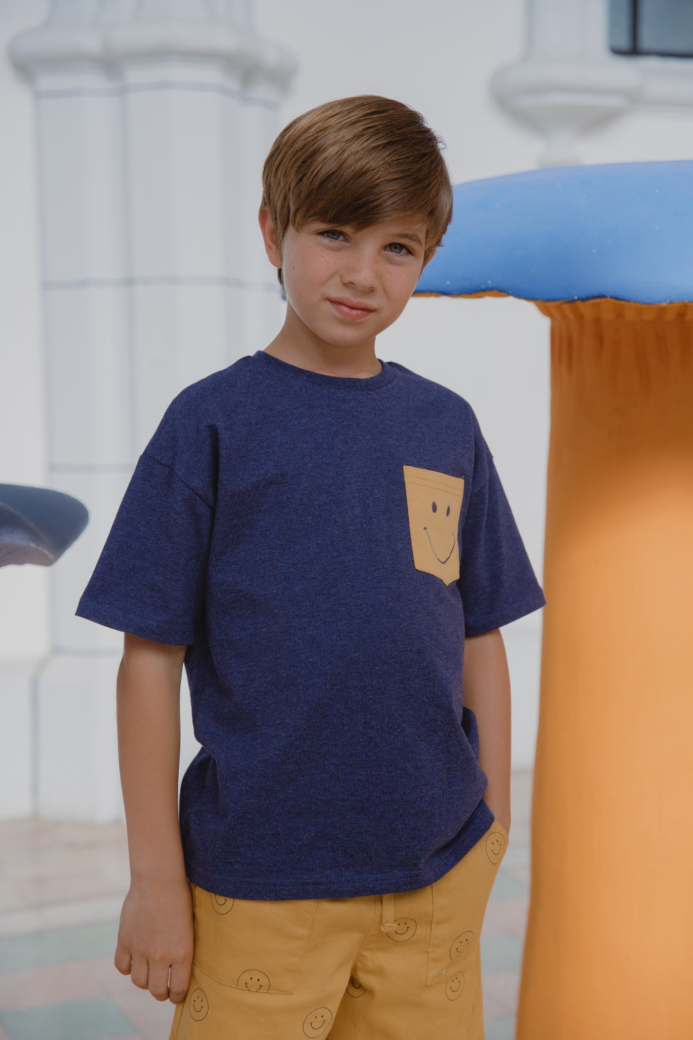 T-Shirt Azul Oscuro