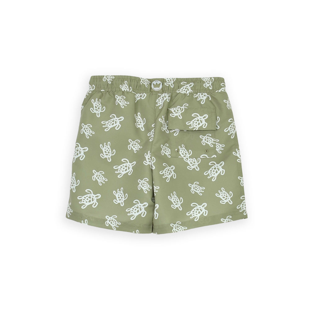 Traje De Baño Verde Militar