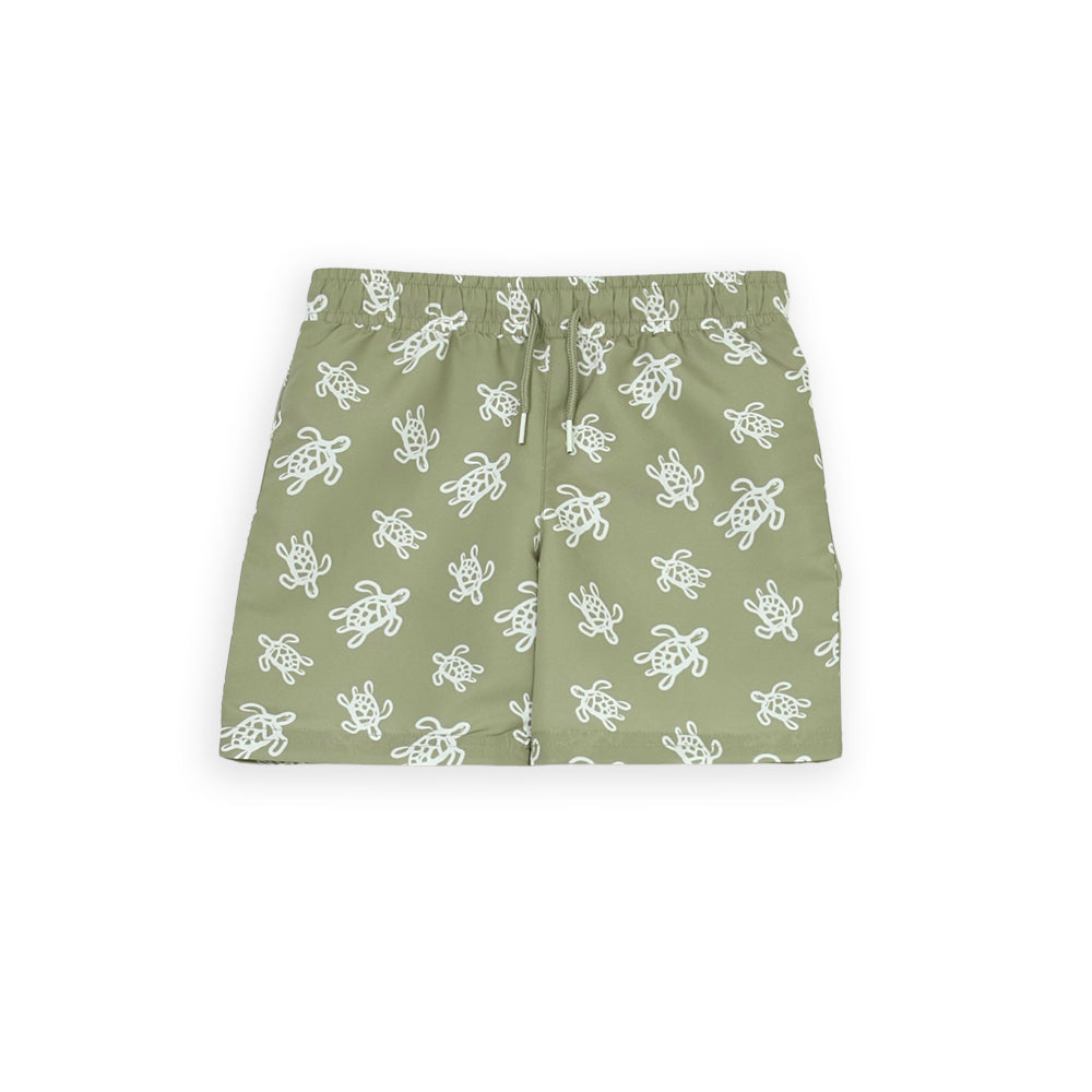 Traje De Baño Verde Militar