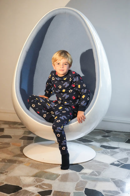Pijama Azul Oscuro