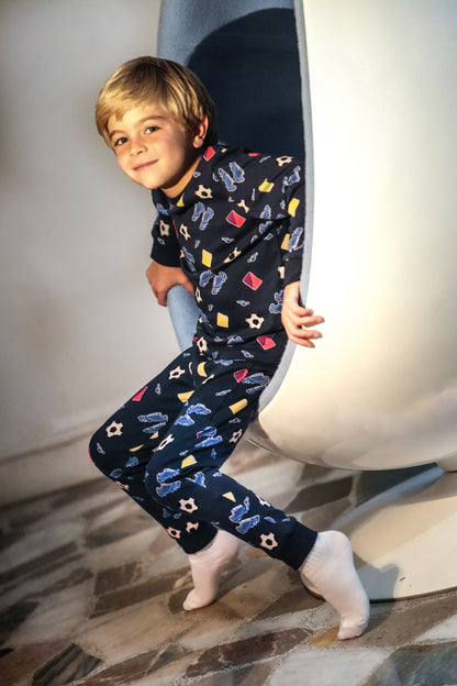 Pijama Azul Oscuro
