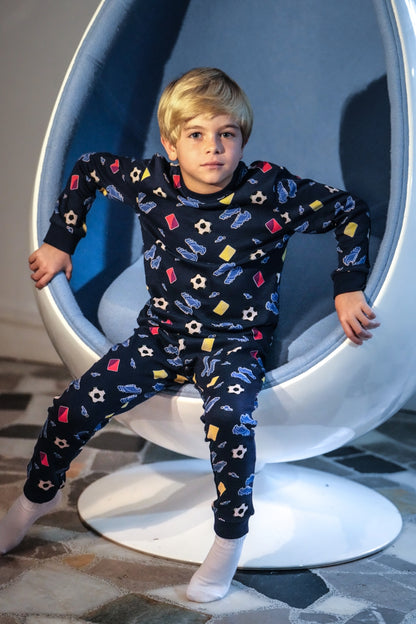 Pijama Azul Oscuro