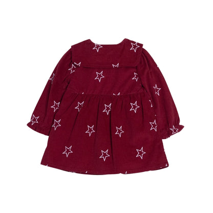 Vestido Vino Tinto