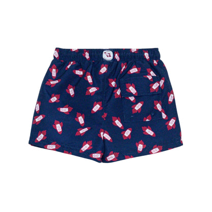 Traje De Baño Azul Oscuro