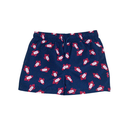 Traje De Baño Azul Oscuro