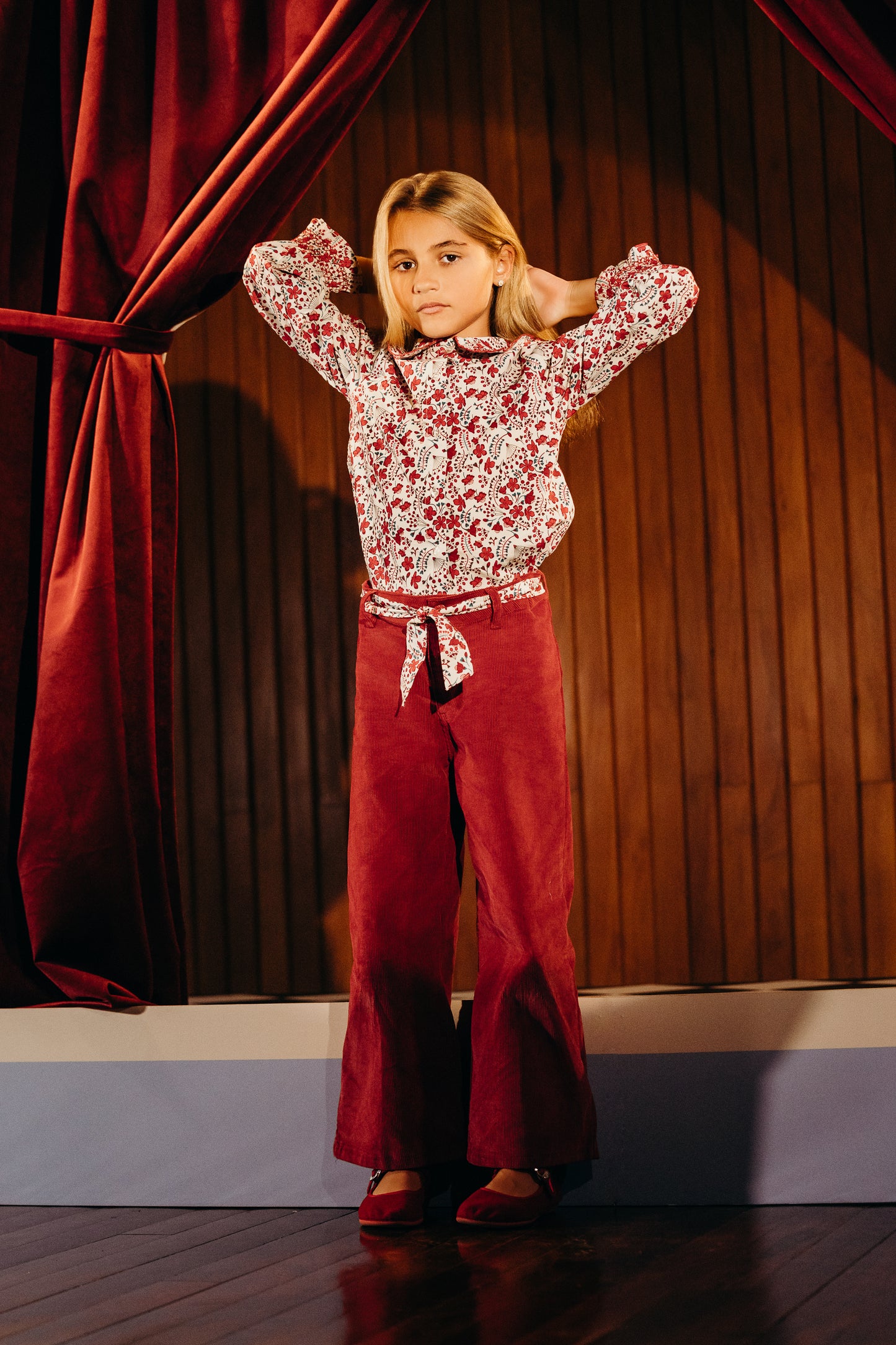 Pantalón Vino Tinto
