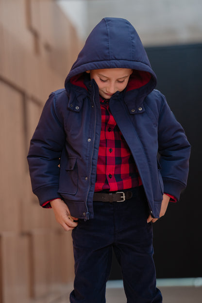 Chaqueta Azul Oscuro