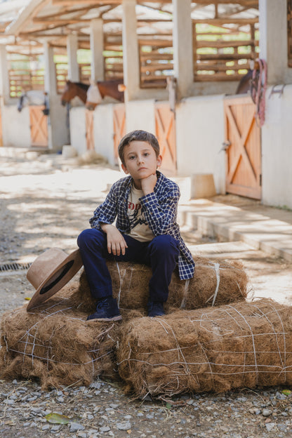 Pantalón Azul Oscuro