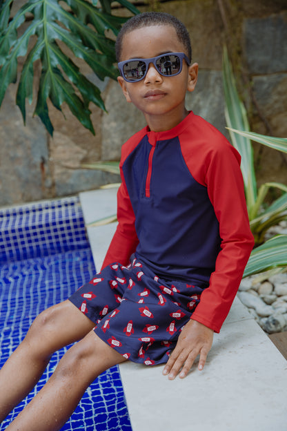 Lentes De Sol Azul Oscuro