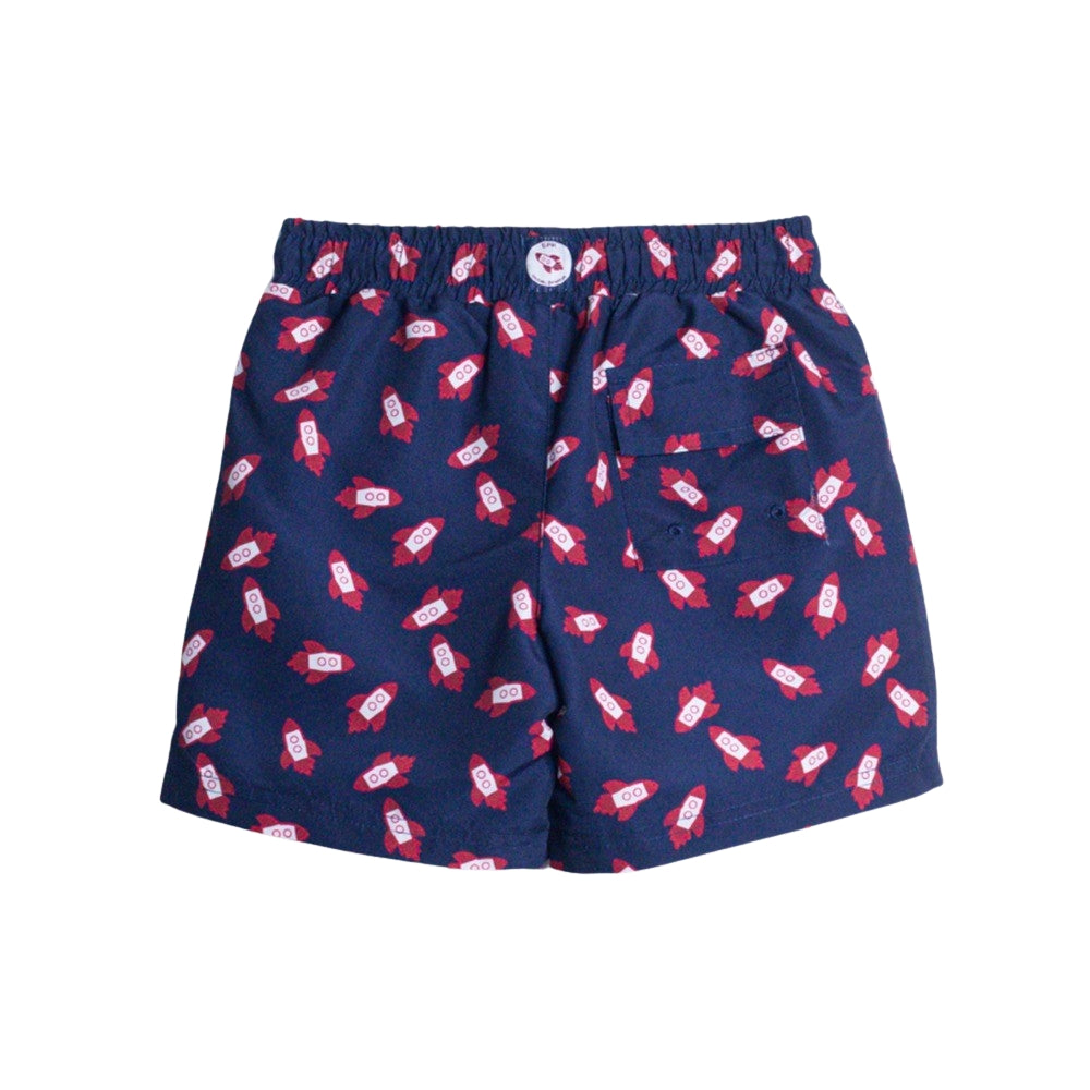 Traje De Baño Azul Oscuro