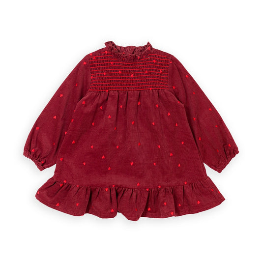 Vestido Vino Tinto