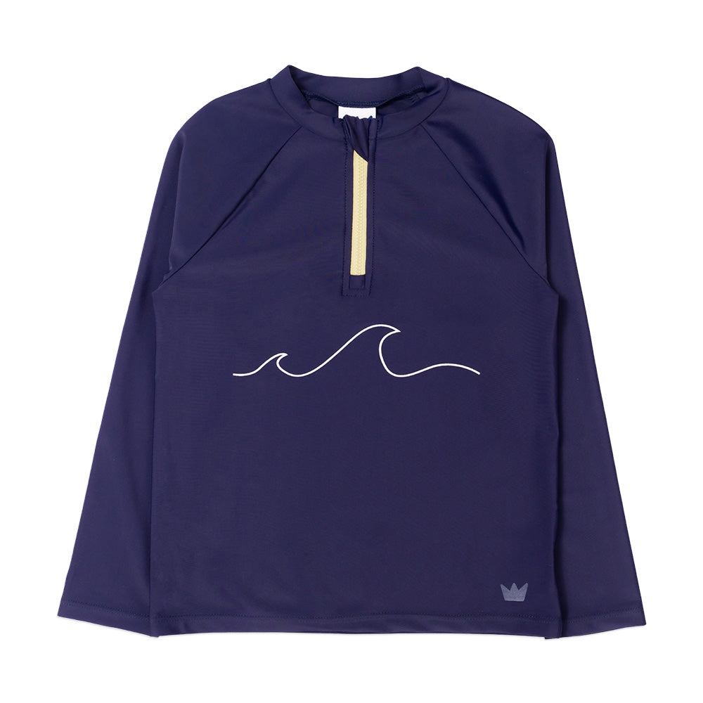 Camisa De Agua Azul Oscuro