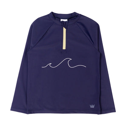 Camisa De Agua Azul Oscuro