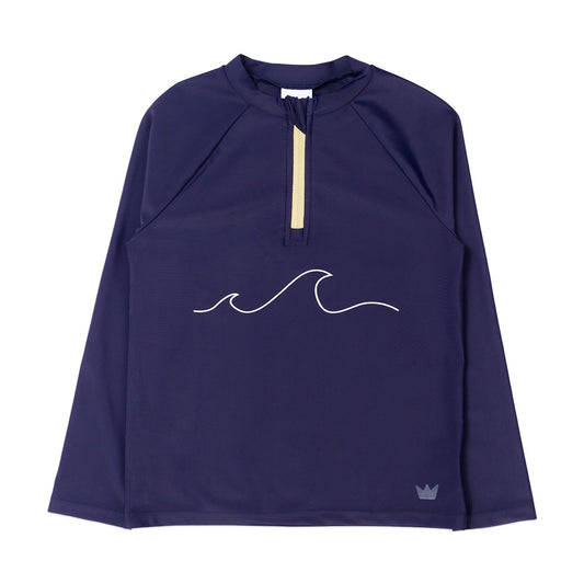 Camisa De Agua Azul Oscuro