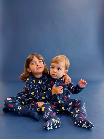 Pijama Azul Oscuro