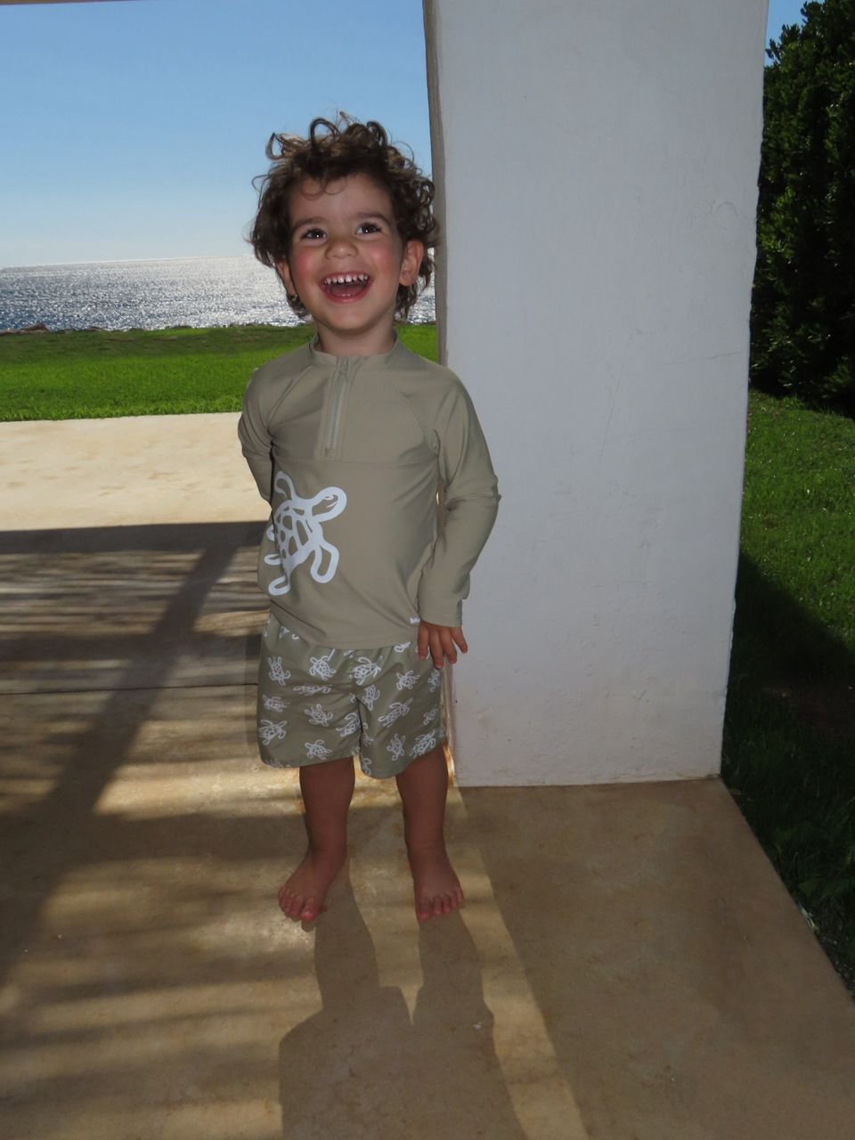 Camisa De Agua Verde Militar